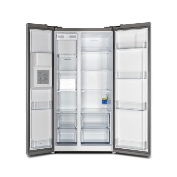 FORNO - 36 in. W x 29.86 in. D 20 cu. ft. Side by Side Refrigerator in Stainless Steel with Ice Maker For Discount