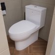 EAGO - DUAL FLUSH ONE PIECE ECO-FRIENDLY HIGH EFFICIENCY LOW FLUSH CERAMIC TOILET | TB359 For Discount