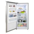 FORNO - Rizzuto Refrigerator and Freezer (two in one) 60  Wide with 27.6 cu.ft.  Total Storage  w  decorative grill allowing ventilation Supply