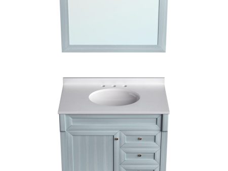 Hanover Bathroom Vanities HANVN0106 36 0BL Supply