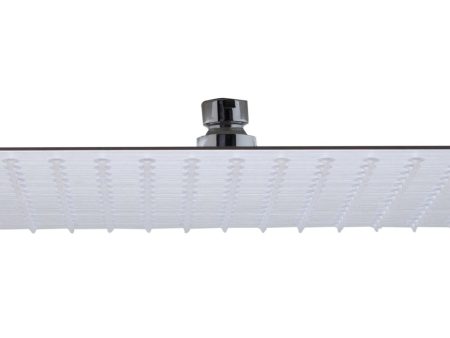 ALFI Brand - Solid Brushed Stainless Steel 12  Square Ultra Thin Rain Shower Head | RAIN12S-BSS Cheap