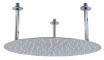 ALFI Brand - 20  Round Polished Solid Stainless Steel Ultra Thin Rain Shower Head | RAIN20R-PSS Cheap