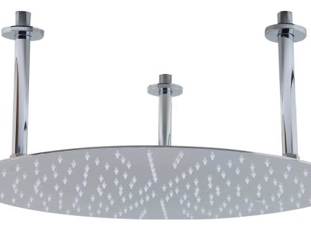 ALFI Brand - 20  Round Polished Solid Stainless Steel Ultra Thin Rain Shower Head | RAIN20R-PSS Cheap