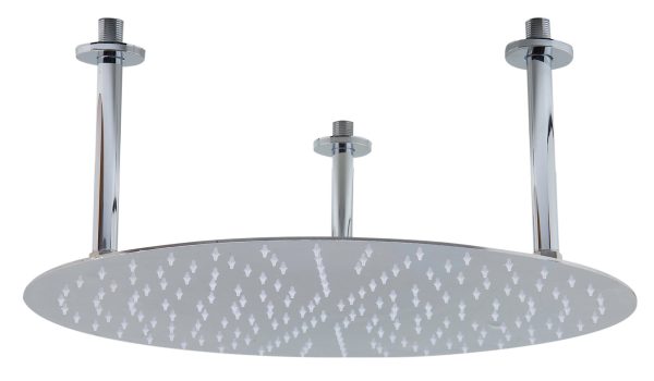 ALFI Brand - 20  Round Polished Solid Stainless Steel Ultra Thin Rain Shower Head | RAIN20R-PSS Cheap