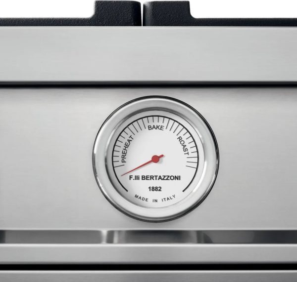 Bertazzoni - 30 Inch Freestanding Induction Range with 4 Elements, 4.6 cu. ft. Oven Capacity - PRO304INMXV on Sale