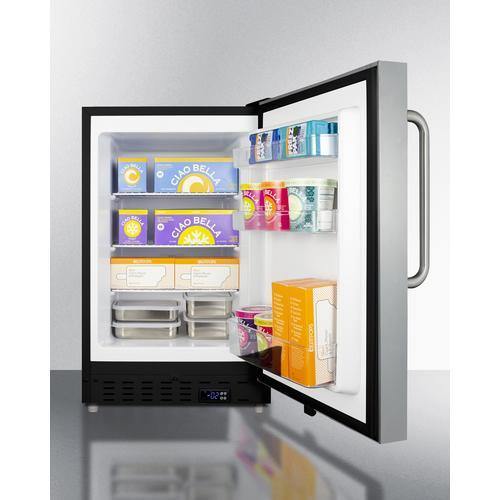 Summit - 20  Wide Built-In All-Freezer, ADA Compliant | [ALFZ37BCSS] For Cheap