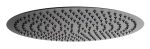 ALFI Brand - Matte Black Stainless Steel 16  Round Ultra-Thin Rain Shower Head | RAIN16R-BM on Sale