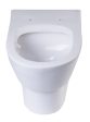 EAGO - Round Modern Wall Mount Dual Flush Toilet Bowl | WD332 Supply