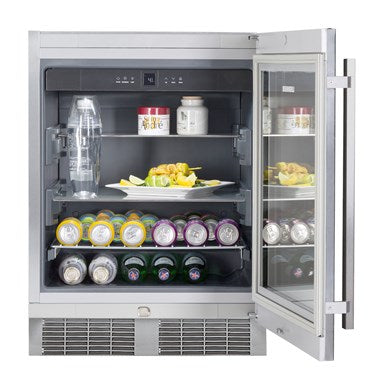 Liebherr - 24 Inch Wide 3.7 Cu. Ft. Built-In Wine and Beverage Cooler with LED Lighting | RU 510 Cheap