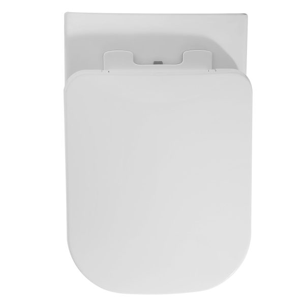 EAGO - White Modern Ceramic Wall Mounted Toilet Bowl | WD390 Hot on Sale