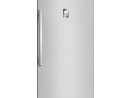 Midea - 13.8 CF Upright Freezer, Convertible - Stainless - WHS-507FWESS1 Online Hot Sale