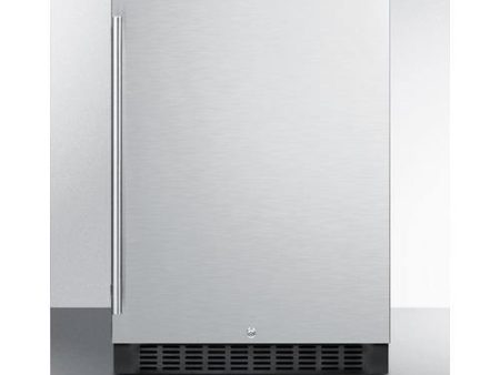 Summit - 24  Wide Outdoor All-Refrigerator | Outdoor Rated | Stainless Steel | [SPR627OS] on Sale