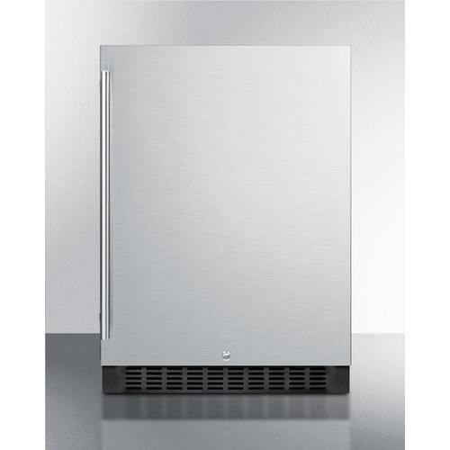 Summit - 24  Wide Outdoor All-Refrigerator | Outdoor Rated | Stainless Steel | [SPR627OS] on Sale