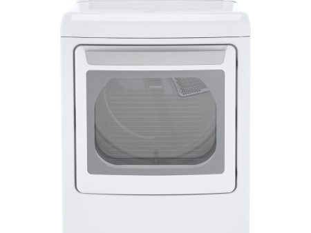 LG - 7.3 cu. ft. White Ultra Large High Efficiency Gas Dryer | DLG7151W Online Sale