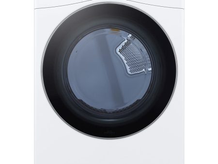 Copy of LG - 7.4 cu. ft. White Ultra Large Capacity Gas Dryer with Sensor Dry Turbo Steam | DLGX4201W Online Sale