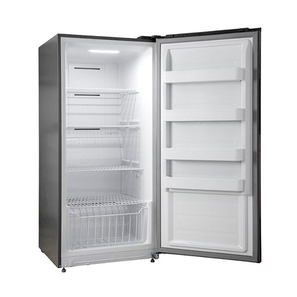 FORNO - Rizzuto Refrigerator and Freezer (two in one) 60  Wide with 27.6 cu.ft.  Total Storage  w  decorative grill allowing ventilation Supply