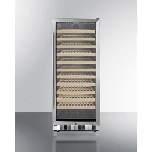 Summit 24  Wide Single Zone - 127 Bottle Wine Cellar | Built in or Free Standing | SWC1127B Hot on Sale