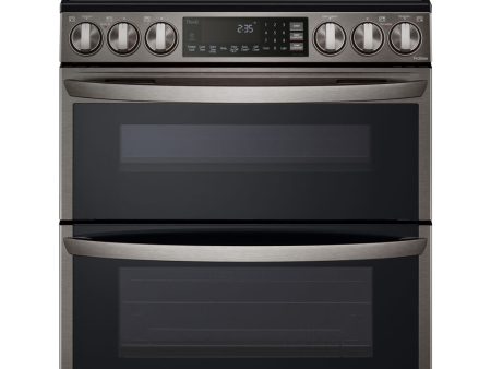 LG - 7.3 CF Smart Electric Double Oven Slide-In, ProBake, Convection, Air Fry - Electric Slide-in - LTEL7337D Online Hot Sale