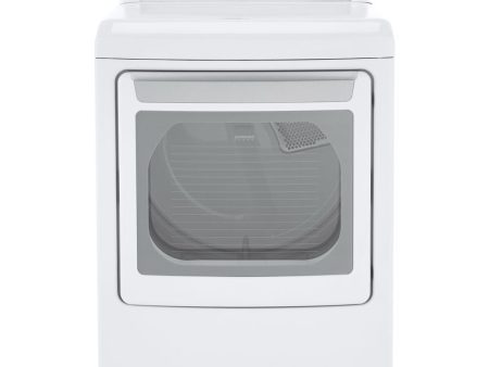 LG - 7.3 cu. ft. Ultra Large High Efficiency Electric Dryer in White | DLE7150W Sale