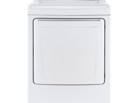 LG - 7.3 cu. ft. White Electric Front Load Dryer with Sensor Dry | DLE7000W Hot on Sale